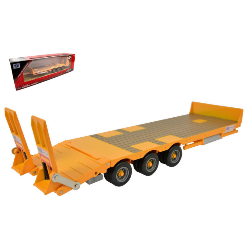 1:32 Britains Pianale Trasporto Macchine Operatrici Kane LOW Loader Giallo