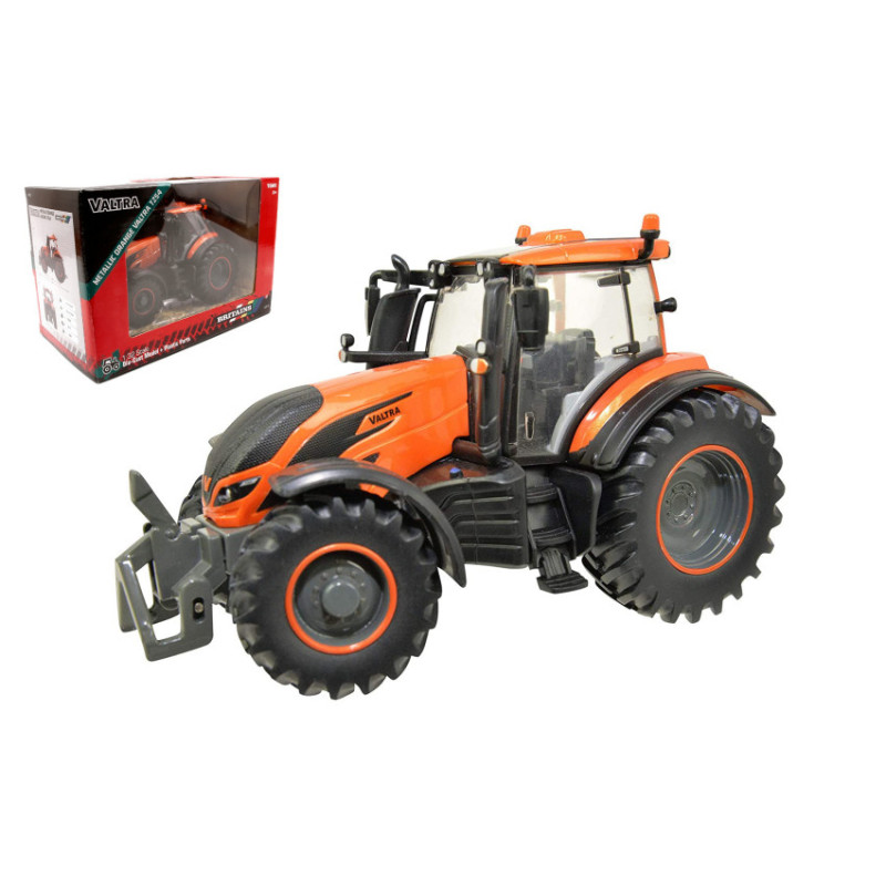 1:32 Britains Trattore Valtra TZ54 Arancione Metallizzato