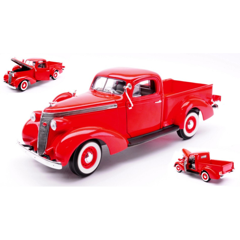 1:18 Lucky Die Cast Studebaker Coupe' Express Pick UP 1937 Rosso