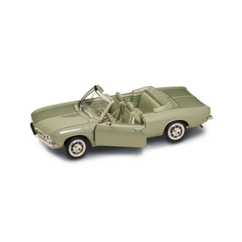 1:18 Lucky Die Cast Chevrolet Corvair Monza Cabrio 1969 Verde Metallizzato