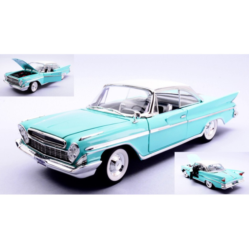 1:18 Lucky Die Cast Desoto Adventurer 1961 Verde Chiaro AND Bianco Roof