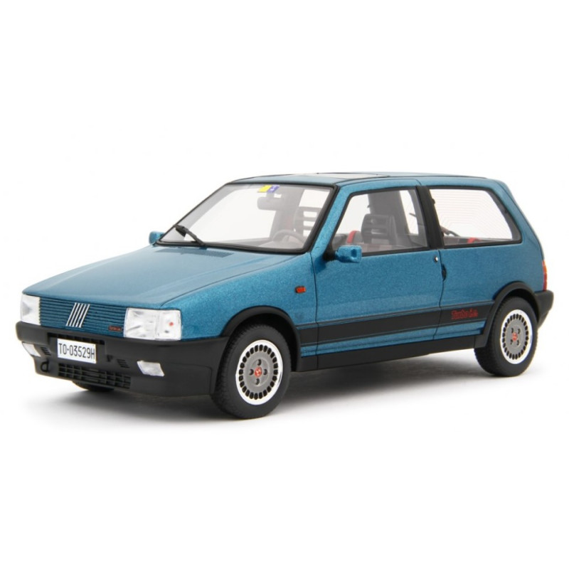 1:18 Laudo Racing Fiat UNO Turbo I.e. Antiskid 1988 Metallizzato Blu