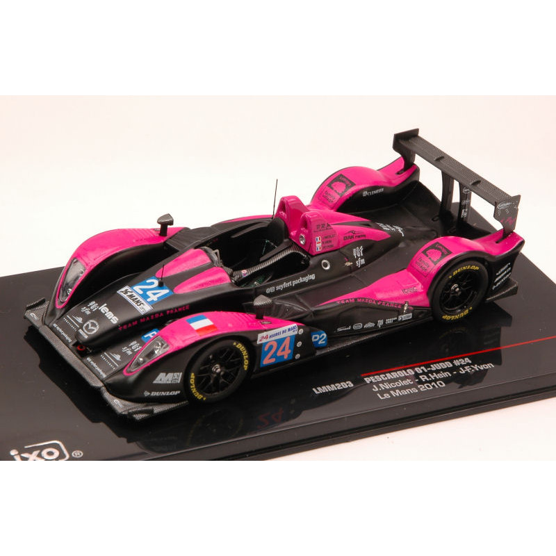 1:43 Ixo Model Pescarolo 01 JUDD N24 9th LM 2010 Nicolet hein yvon