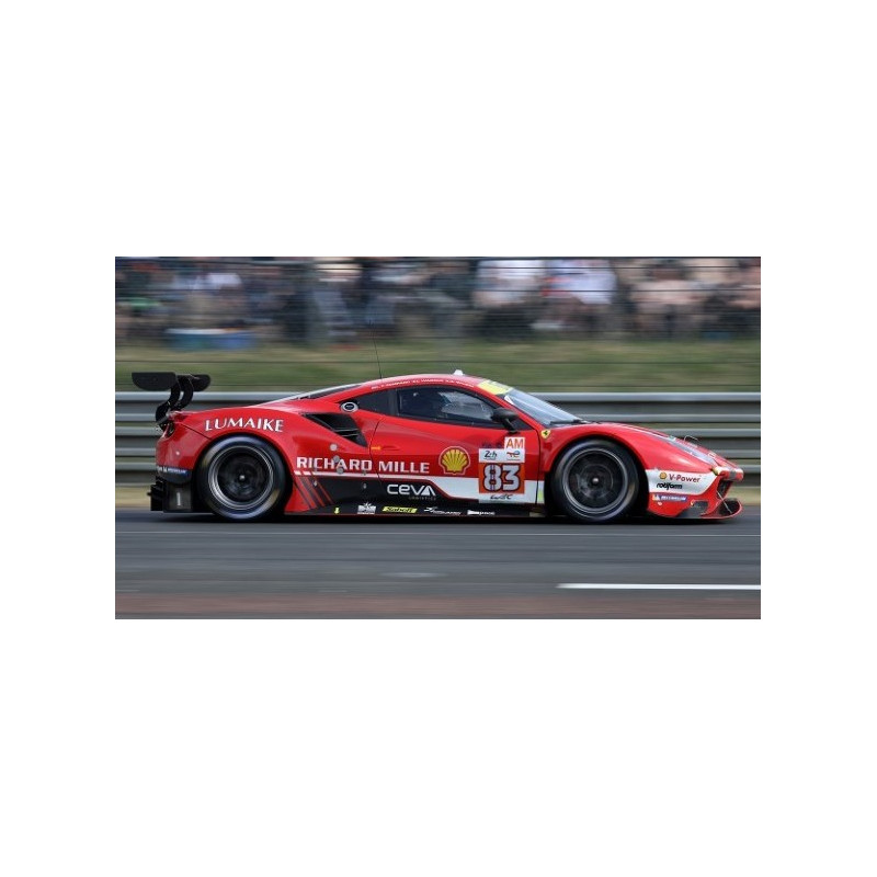 1:18 Looksmart Ferrari 488 GTE EVO N83 LE Mans 2023 Perez Companc/rovera/wadoux