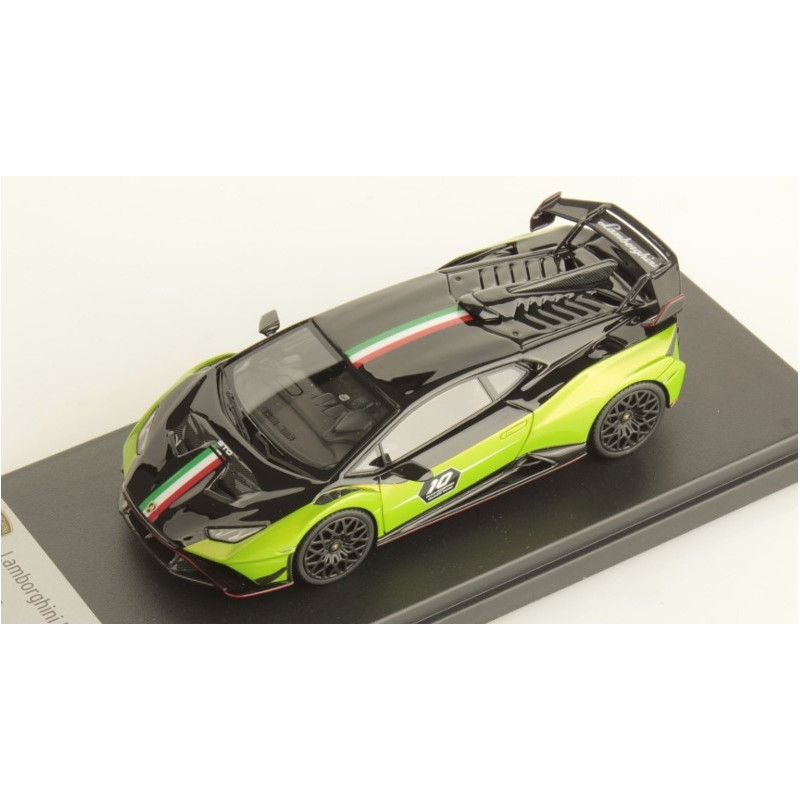 1:43 Looksmart Lamborghini Huracan STO SC 10th Anniversary Verde/nero