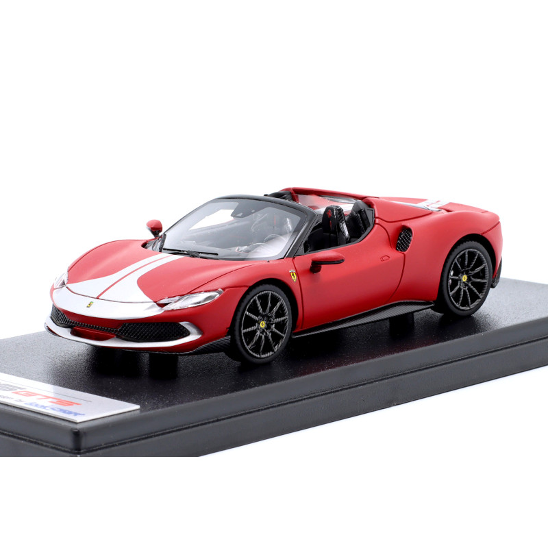 1:43 Looksmart Ferrari 296 GTS Assetto Fiorano Rosso F1 75/ARGENTO Nurburgring