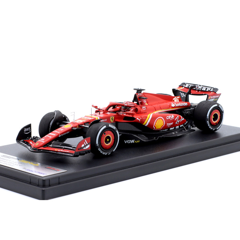 1:43 Looksmart Ferrari SF 24 N16 3rd Saudi Arabia GP 2024 C.leclerc