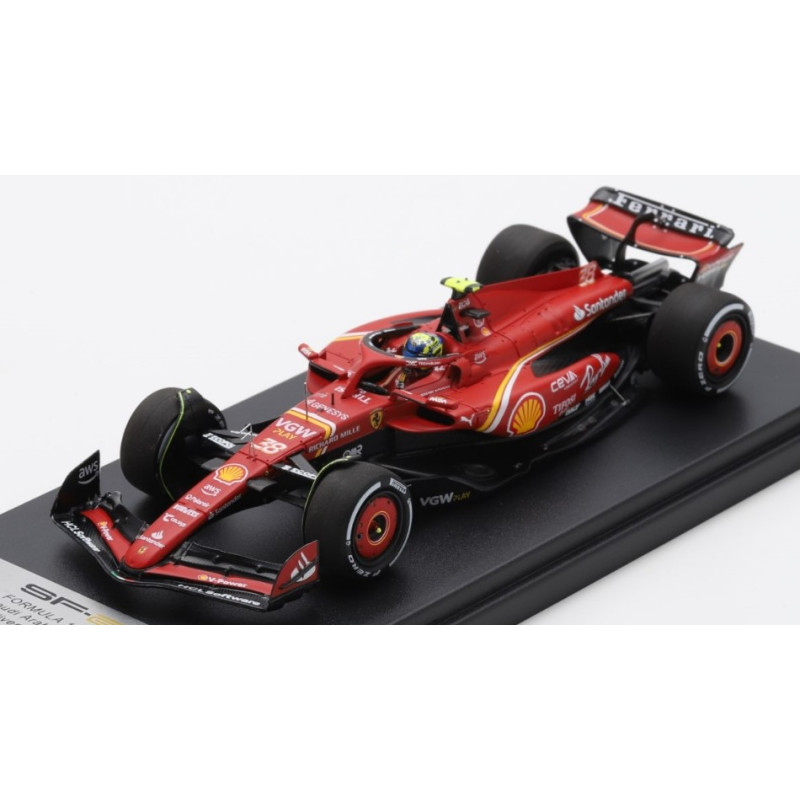 1:43 Looksmart Ferrari SF 24 N38 Saudi Arabia GP 2024 O.bearman