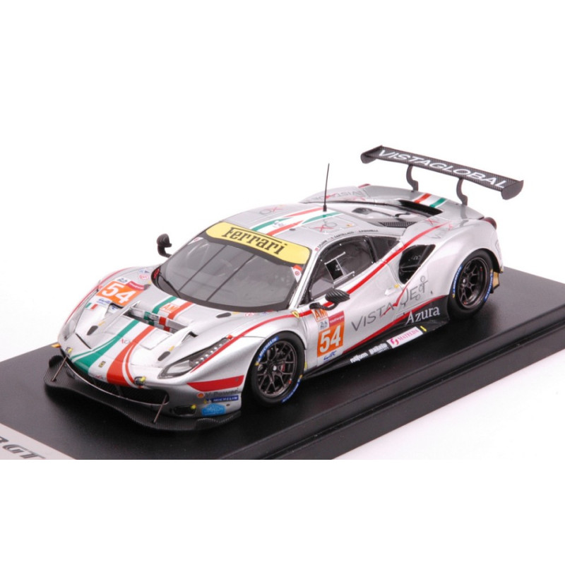 1:43 Looksmart Ferrari 488 GTE EVO N54 Lmgte 24H LM 2021 Flohr/fisichella/castell.