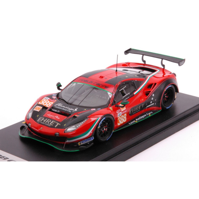 1:43 Looksmart Ferrari 488 GTE EVO N388 24H LM 2021 Ehret/hook/bleekemolen