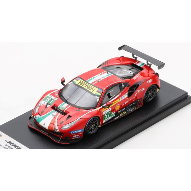 1:43 Looksmart Ferrari 488 GTE EVO AF Corse N51 2nd Lmgte 2022 P.guidi/cal./serra