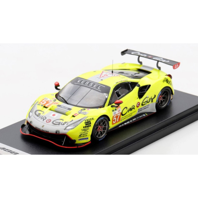 1:43 Looksmart Ferrari 488 GTE EVO Kessel R.N57 LM 2022 Kimura/schandorff/jensen