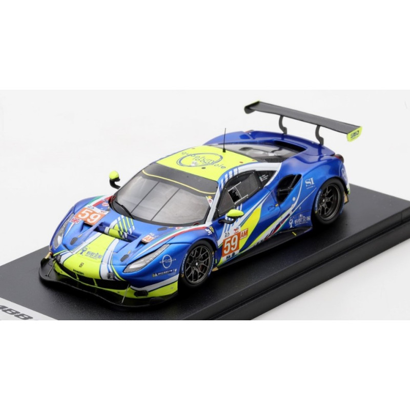 1:43 Looksmart Ferrari 488 GTE EVO Inception R.N59 LM 2022 West/ledogar/klein