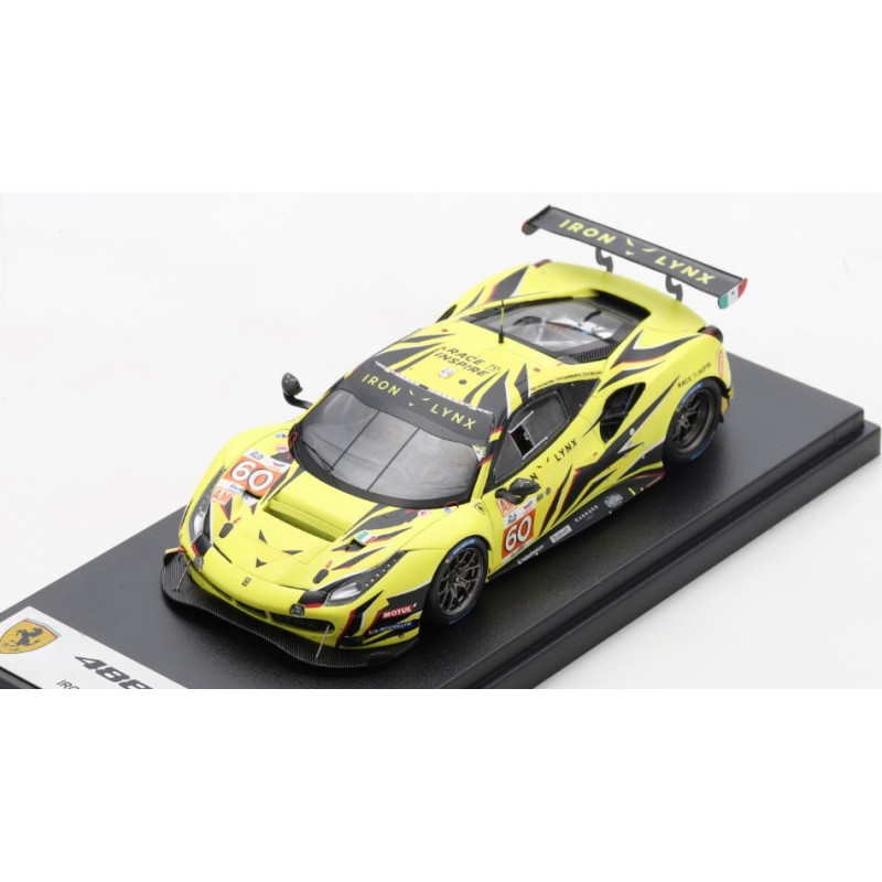 1:43 Looksmart Ferrari 488 GTE EVO Iron Lynx N60 LM 2022 Schiavoni/balzan/giamm.