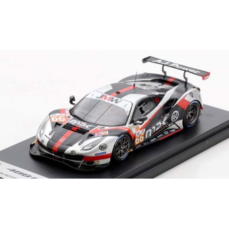 1:43 Looksmart Ferrari 488 GTE EVO JMW M.N66 LM 2022 VAN DER Zande/kvamme/hart