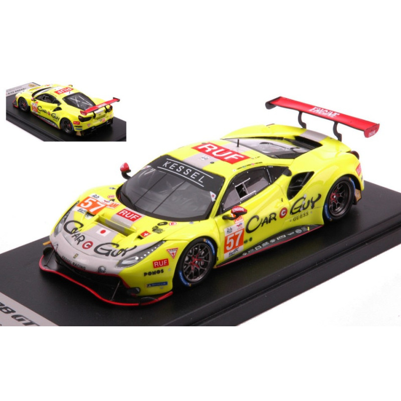 1:43 Looksmart Ferrari 488 GTE EVO N57 LE Mans 2023 Kimura/huffaker/serra