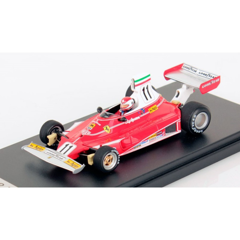 1:43 Looksmart Ferrari 312T N11 Winner Italian GP 1975 Clay Regazzoni