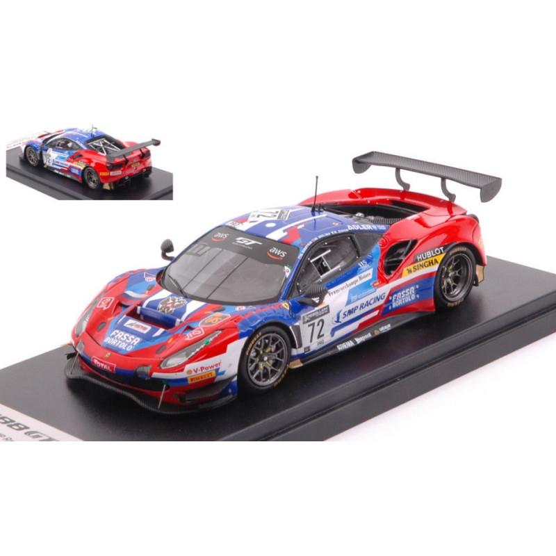 1:43 Looksmart Ferrari 488 GT3 EVO N72 24H SPA 2020 Molina/sirotkin/rigon