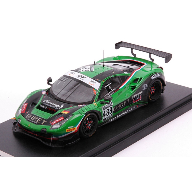 1:43 Looksmart Ferrari 488 GT3 EVO N72 24H SPA 2020 Ehret/keilw./mastron./perel