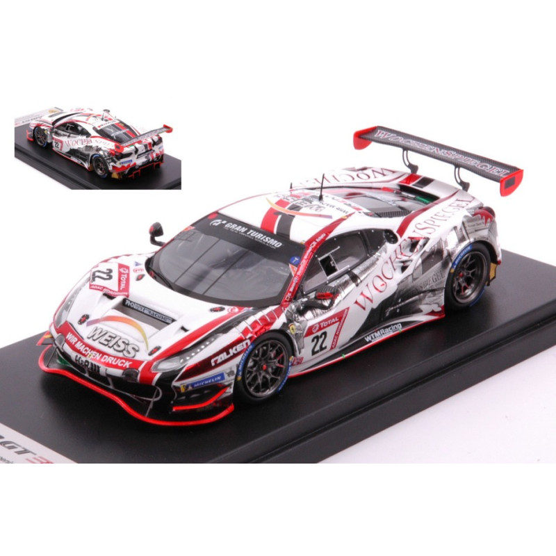 1:43 Looksmart Ferrari 488 GT3 EVO N22 24H NURBURG.2021 Dontje/krumbach/keilwitz