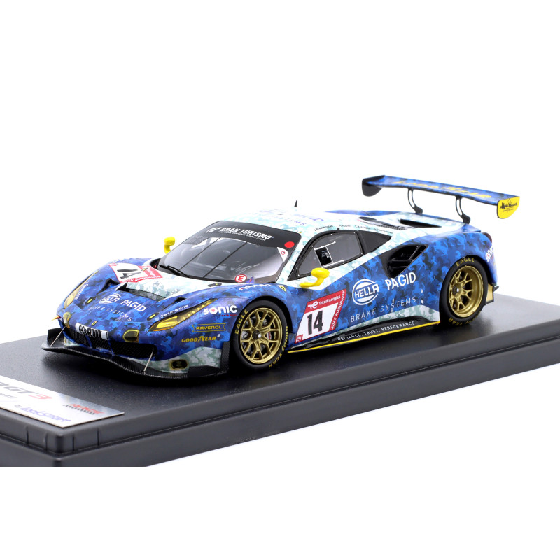 1:43 Looksmart Ferrari 488 GT3 EVO N14 24H NURBURG.2022 Kohl./foster/szymk./bleek.