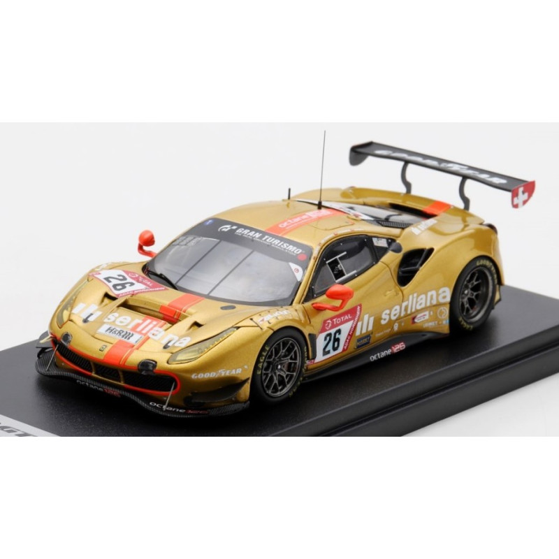 1:43 Looksmart Ferrari 488 GT3 EVO N26 24H NURBURG.2022 Grossm./trumm./hirsc./ludw