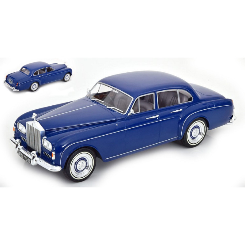 1:18 Modelcargroup Rolls Royce Argento Cloud III Flying Track H.j.mulliner 1965 Blu