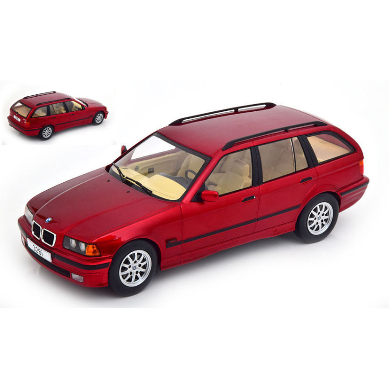 1:18 Modelcargroup BMW 3rd (E36) Touring Rosso Metallizzato