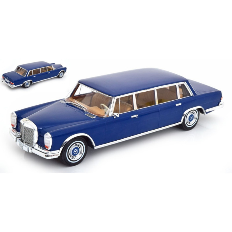 1:18 Modelcargroup Mercedes 600 (W100) Pullman 1969 Blu Scuro