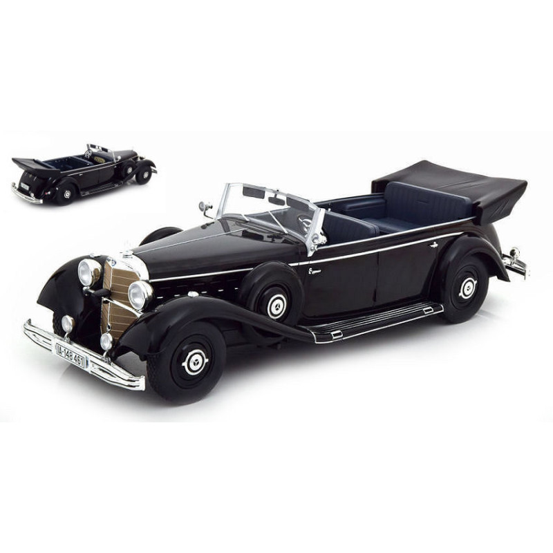 1:18 Modelcargroup Mercedes 770 (W150) Convertible Nero