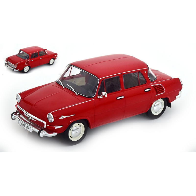 1:18 Modelcargroup Skoda 1000 MB 1964 Rosso