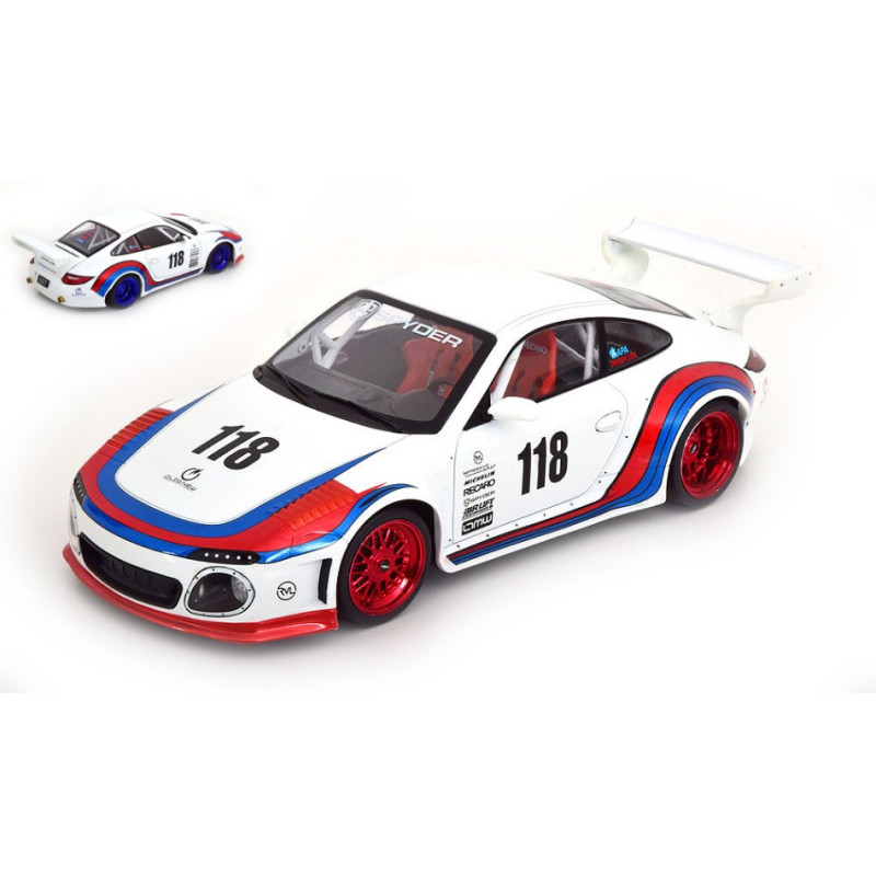 1:18 Modelcargroup Porsche 911 (997) RWB OLD & NEW 2020 Martini Bianco