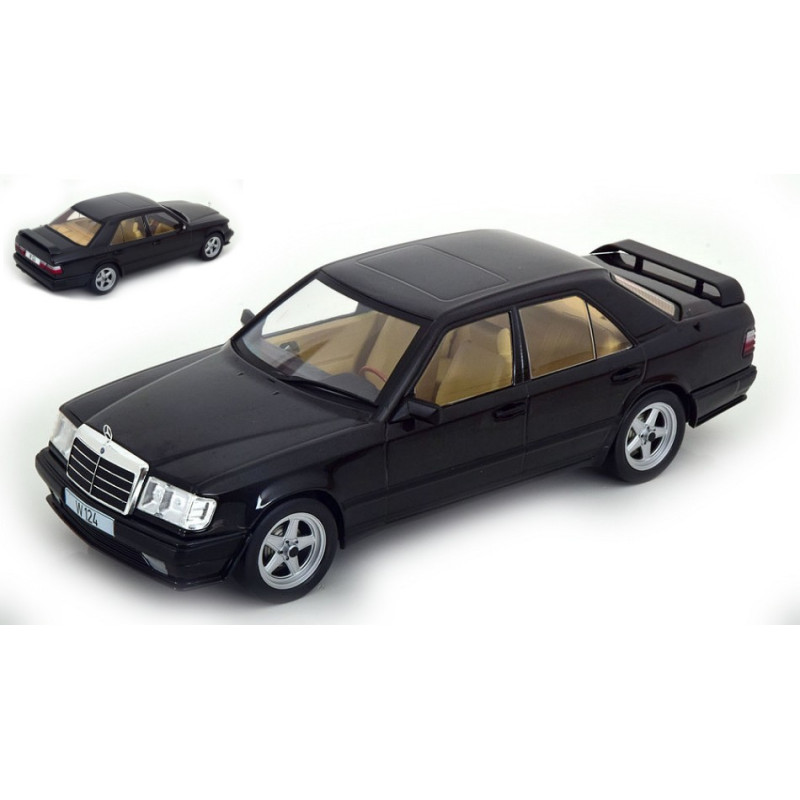 1:18 Modelcargroup Mercedes W124 Tuning 1986 Metallizzato Nero