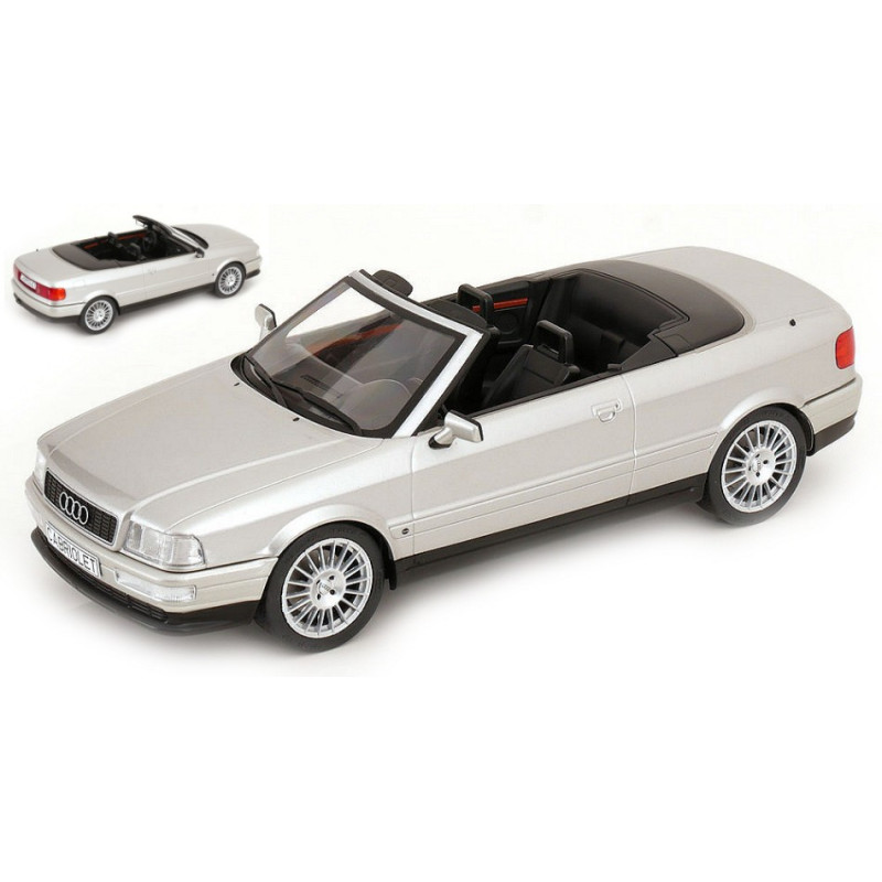 1:18 Modelcargroup Audi 80 Cabrio 1991 Argento