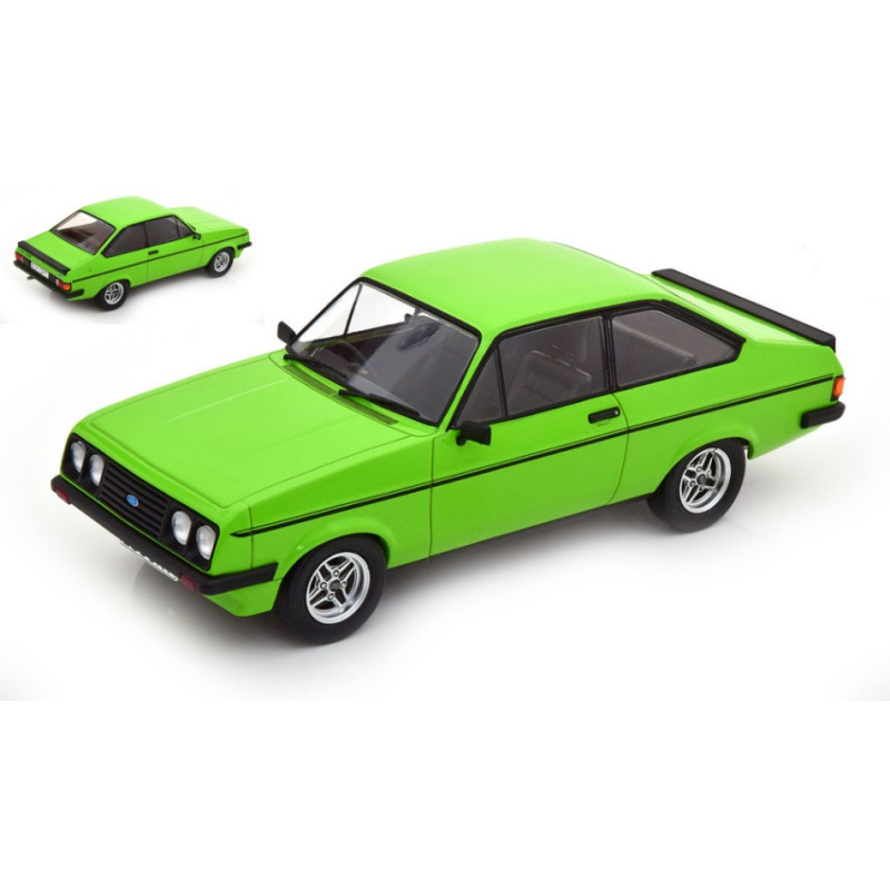 1:18 Modelcargroup Ford Escort Mkii RS 2000 Right Hand Drive Verde Chiaro