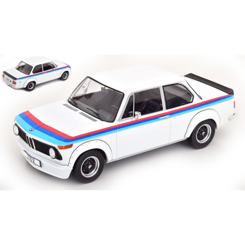 1:18 Modelcargroup BMW 2002 Turbo 1973 Bianco/decorated