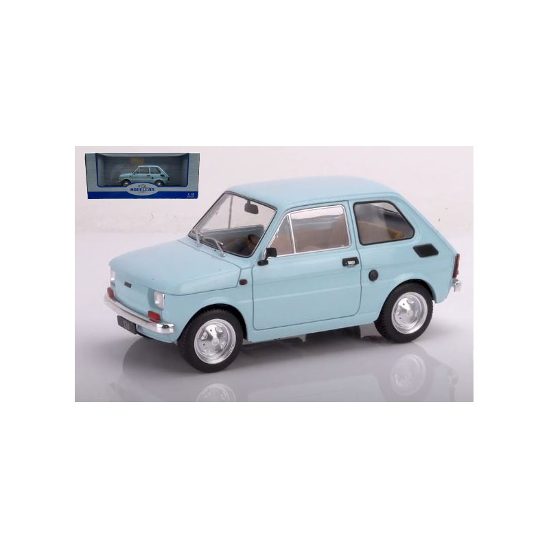 1:18 Modelcargroup Fiat 126 1972 Blu Chiaro