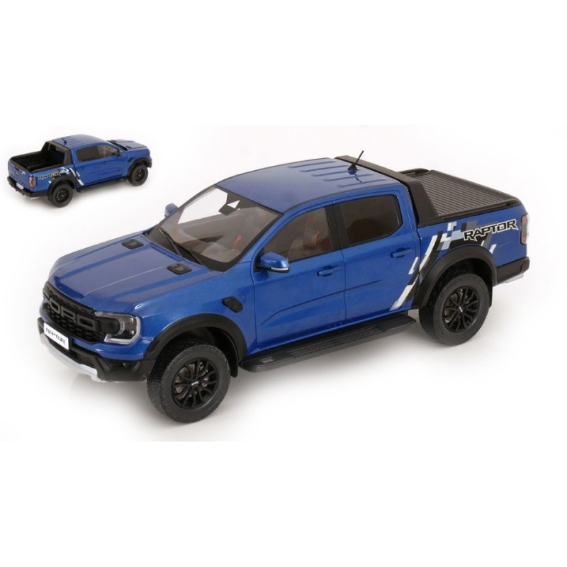 1:18 Modelcargroup Ford Ranger Raptor 2023 Blu