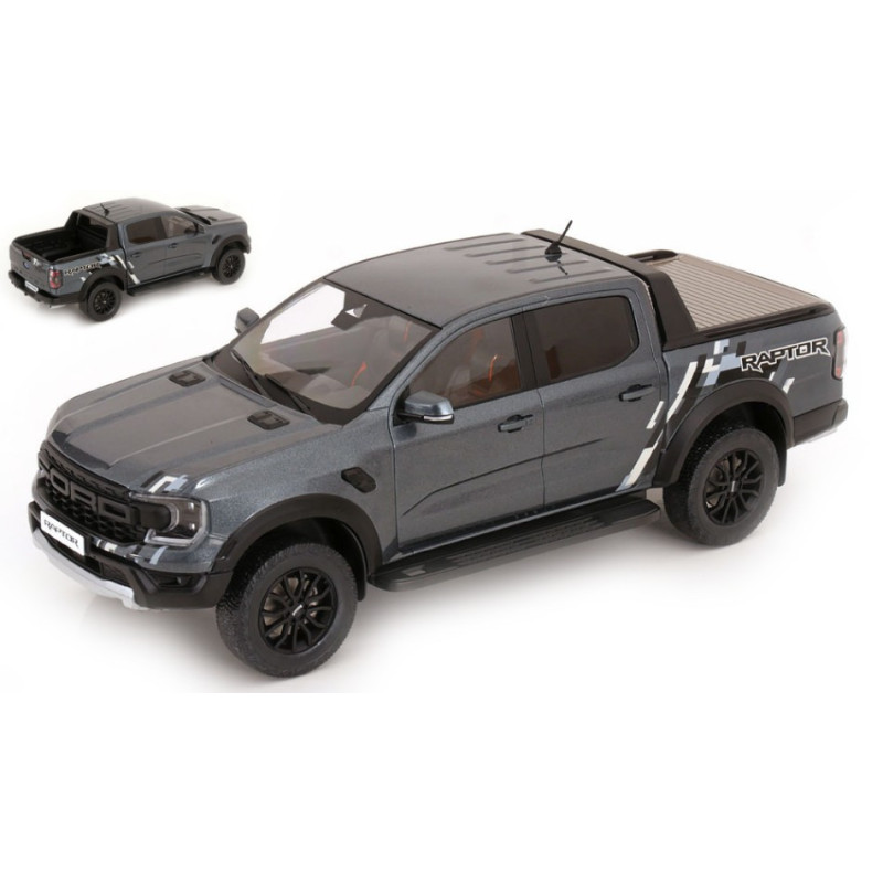 1:18 Modelcargroup Ford Ranger Raptor 2023 Grigio Scuro