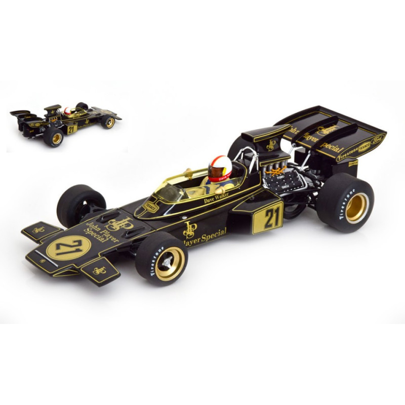 1:18 Modelcargroup Lotus 72D N21 JPS Spain GP 1972 D.walker