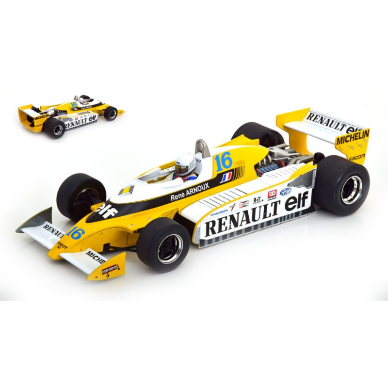 1:18 Modelcargroup Renault RS10 N16 Britain GP 1979 R.arnoux