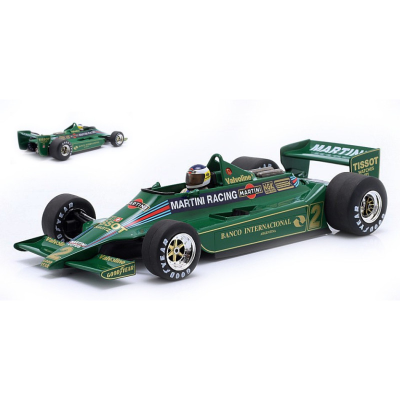 1:18 Modelcargroup Lotus Ford 79 F1 Team Lotus Martini N2 GP Argentina 1979 Reutemann