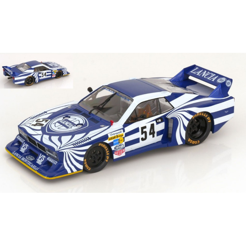 1:18 Modelcargroup Lancia Beta Montecarlo Gr.5 N54 6H Argentostone 1980 Rohrl/alboreto