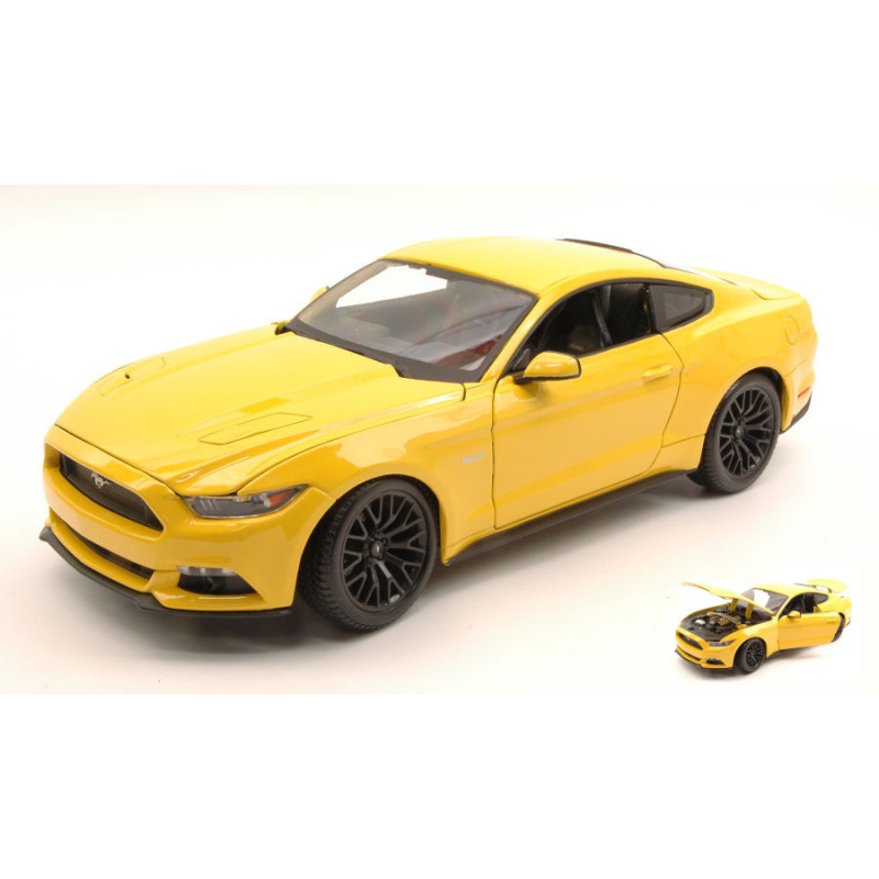 1:18 Maisto Ford Mustang GT 2015 Giallo