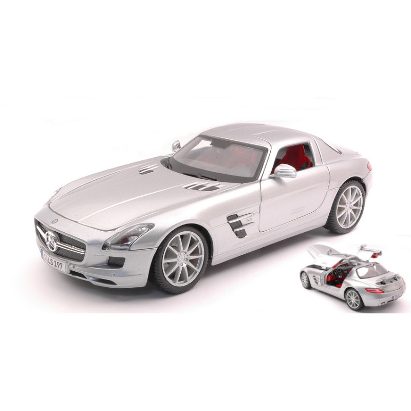 1:18 Maisto Mercedes SLS AMG Argento