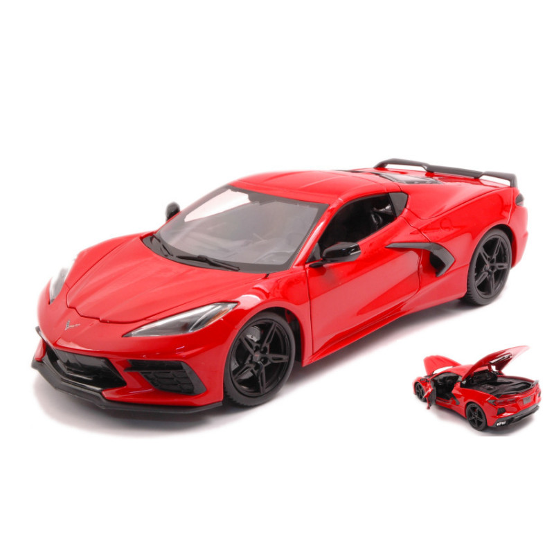 1:18 Maisto Chevrolet Corvette Stingray 2020 Rosso