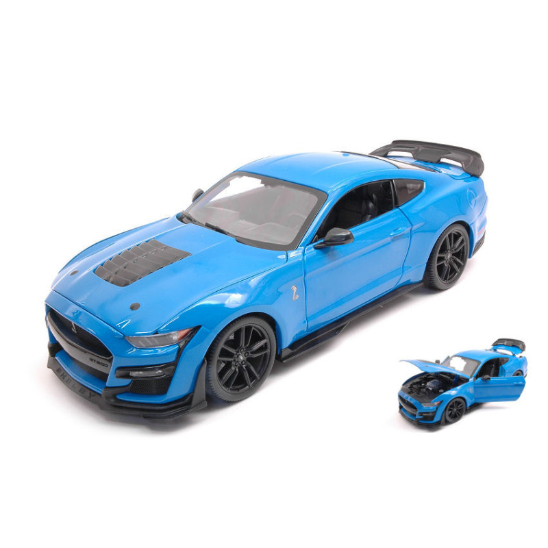 1:18 Maisto Ford Mustang Shelby GT500 2020 Blu