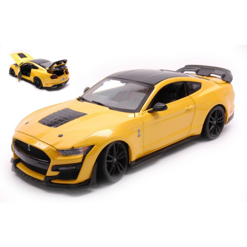 1:18 Maisto Ford Mustang Shelby GT500 2020 Giallo