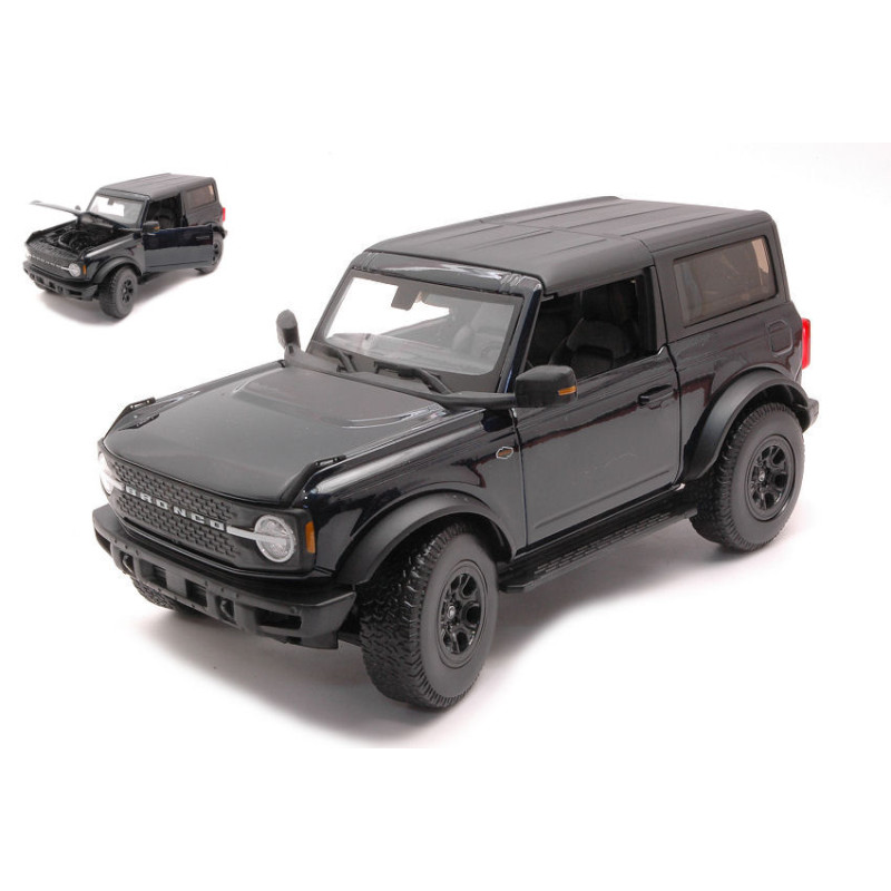 1:18 Maisto Ford Bronco Wildtrack 2021 Nero