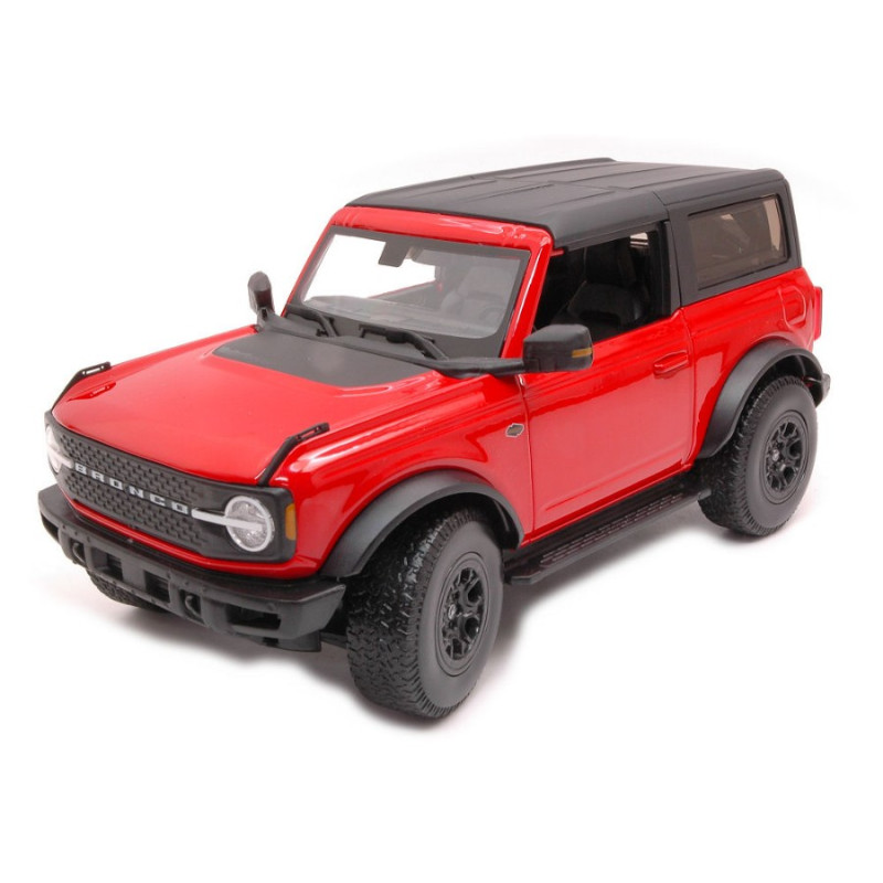 1:18 Maisto Ford Bronco Wildtrak 2021 Rosso